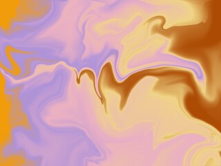 Liquify Abstract Pattern design of 6 colors combination. Soft colorful background, design for Mobile applications.