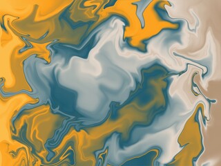 Liquify Abstract Pattern design of 6 colors combination. Soft colorful background, design for Mobile applications.