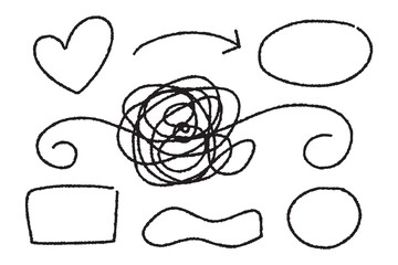 hand drawn illustration of a tattoo