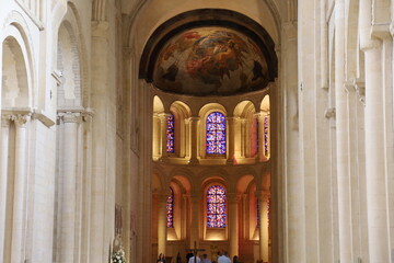 L'abbaye aux dames, abbaye bénédictine, ville de Caen, département du Calvados, France