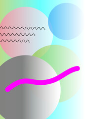 grand opening web banner with bunch of round purple air balloons on purple background, modern style landing page design with interface elements