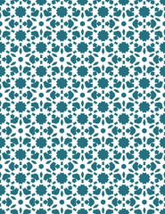 Fototapeta premium Geometric pattern. Seamless vector background. Ethnic graphic design.