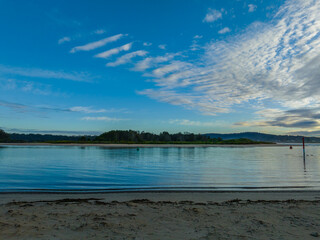 Early morning at the river inlet