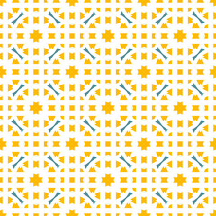 Geometric pattern. Seamless vector background. Ethnic graphic design.