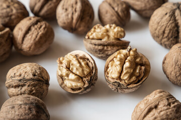 healthy walnuts on the table
