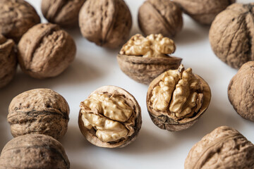 healthy walnuts on the table
