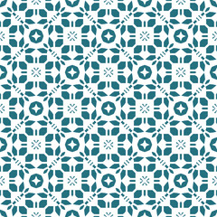 Fototapeta premium Geometric pattern. Seamless vector background. Ethnic graphic design.