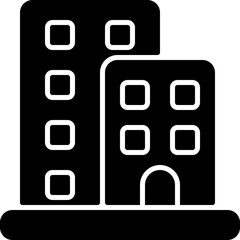 condominium solid icon