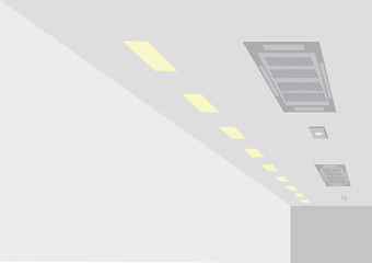 オフィスの天井のイメージ