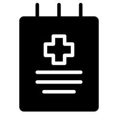 Obraz premium notepad list icon