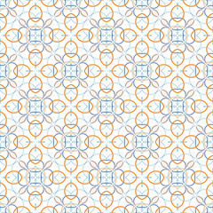 Geometric pattern. Seamless vector background. Ethnic graphic design.