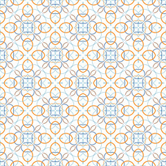 Geometric pattern. Seamless vector background. Ethnic graphic design.