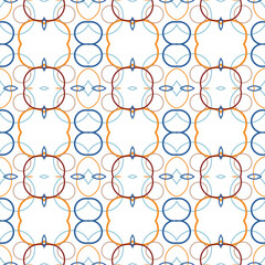 Geometric pattern. Seamless vector background. Ethnic graphic design.