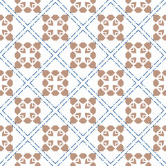 Geometric pattern. Seamless vector background. Ethnic graphic design.