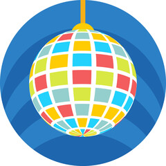 Disco Light Vector Icon 