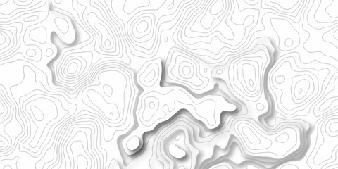 abstract background vector Topographic map background. Line topography map contour background, geographic grid. Abstract vector illustration.