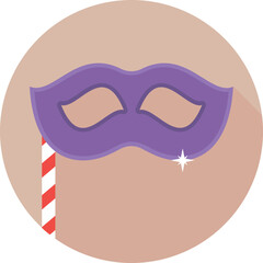 Carnival Mask Vector Icon