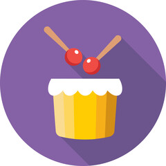 Drum Vector Icon