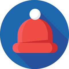 Bobble Hat Vector Icon