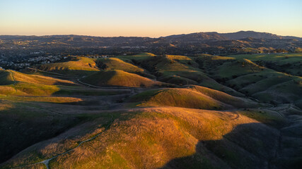 Simi Hills at Sunset