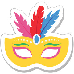 Carnival Colored Vector Icon 