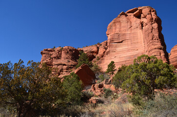 Beautiful Red Rock Formation in Sedona Arizona