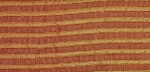 Upholstery fabric fragment for furniture, home or office decor, close up