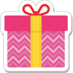 Gift Colored Vector Icon 