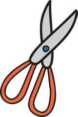 Hand Drawn scissors illustration