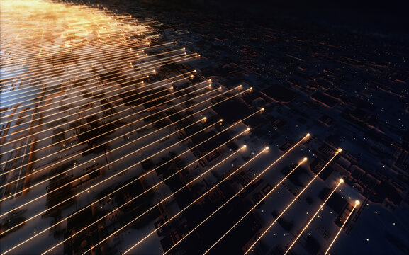 Connectivity, conceptual illustration