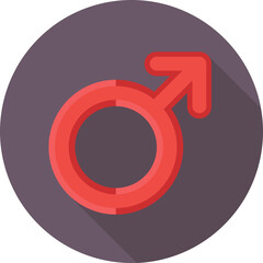 Male Gender Vector Icon