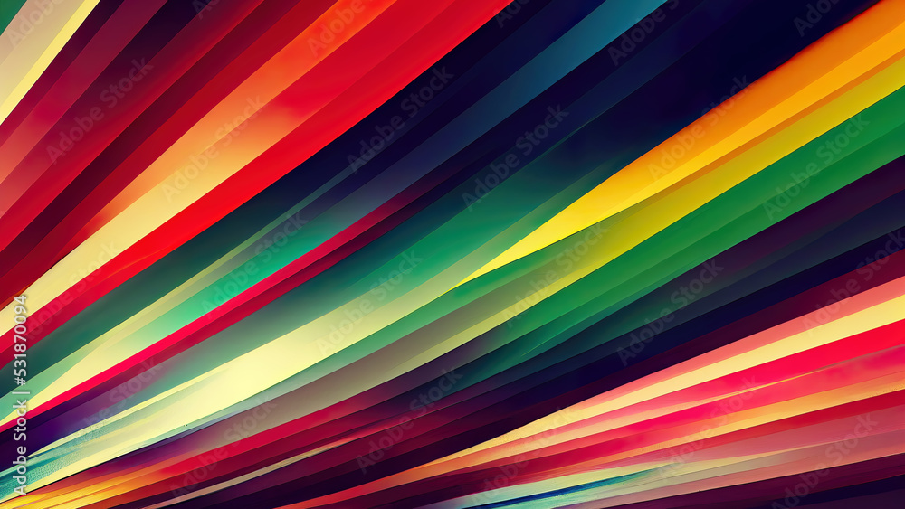 Wall mural colorful abstract rainbow wallpaper background header