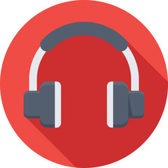 Headphones Vector Icon