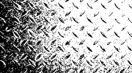 black and white texture, Black and white Diamond steel plate background / Diamond steel plate, steel texture old