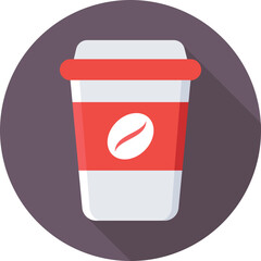 Coffee Cup Vector Icon 