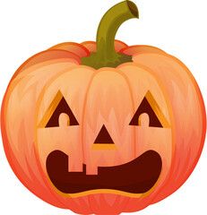 halloween pumpkin element