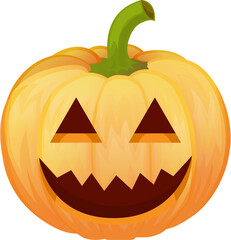 halloween pumpkin element