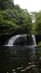 Fototapeta na wymiar waterfall in the forest