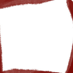 red frame background