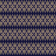 Argyle Fair Isle Seamless Pattern Design