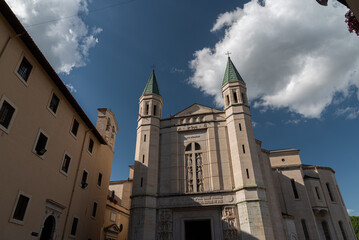 Cascia. The sanctuary of Santa Rita