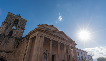 Isernia, Molise. The Cathedral of St. Peter the Apostle