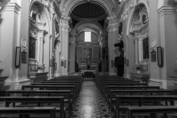 Isernia. Molise. The Church of S. Francesco