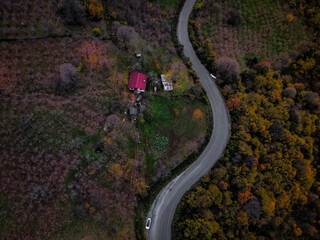 road in the mountains