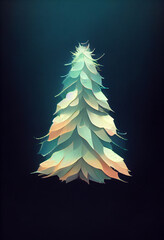 Beautiful Christmas tree