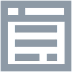 Obraz premium Website Vector Icon