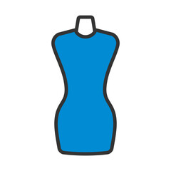 Tailor Mannequin Icon