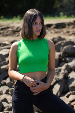 modelo distraida