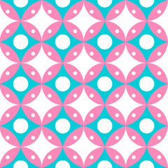 Seamless pattern in the Bauhaus style