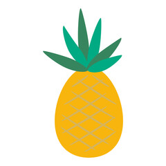 pineapple fruit illustration